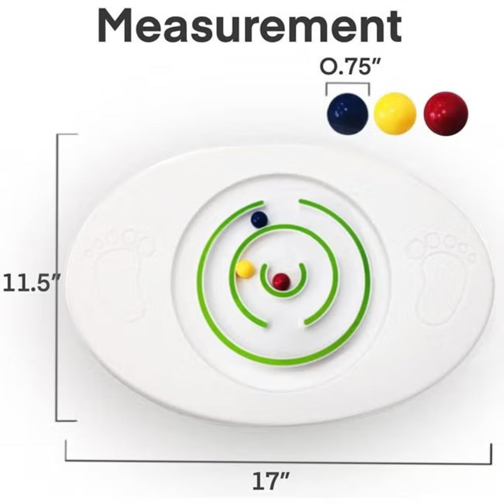 Innov8 Balance Board 44 × 30 × 5.5 cm Multicolour