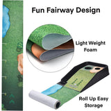 Innov8 Electronic Golf Putting Mat 183 × 27 × 8 cm Green
