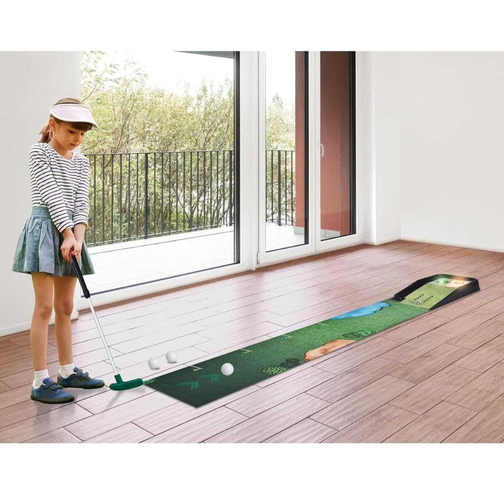 Innov8 Electronic Golf Putting Mat 183 × 27 × 8 cm Green