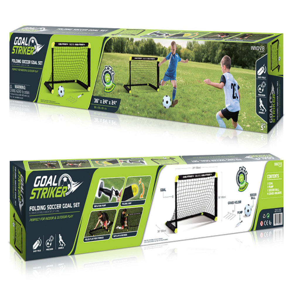 Innov8 Folding Goal - Soccer Set