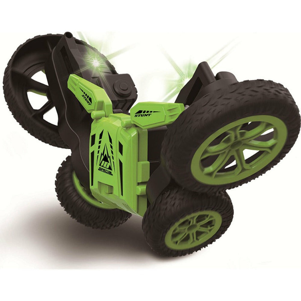 Innovador Remote Control Spinning Tracks Stunt Car One Size Green