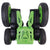 Innovador Remote Control Spinning Tracks Stunt Car - Green 8Y+