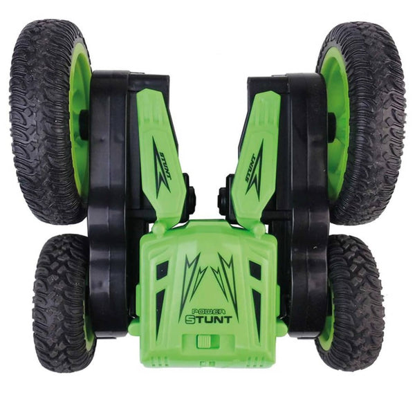 Innovador Remote Control Spinning Tracks Stunt Car - Green 8Y+