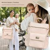 R For Rabbit Caramello Bold Ivy Diaper Bag for Moms, Dual Carry Sling