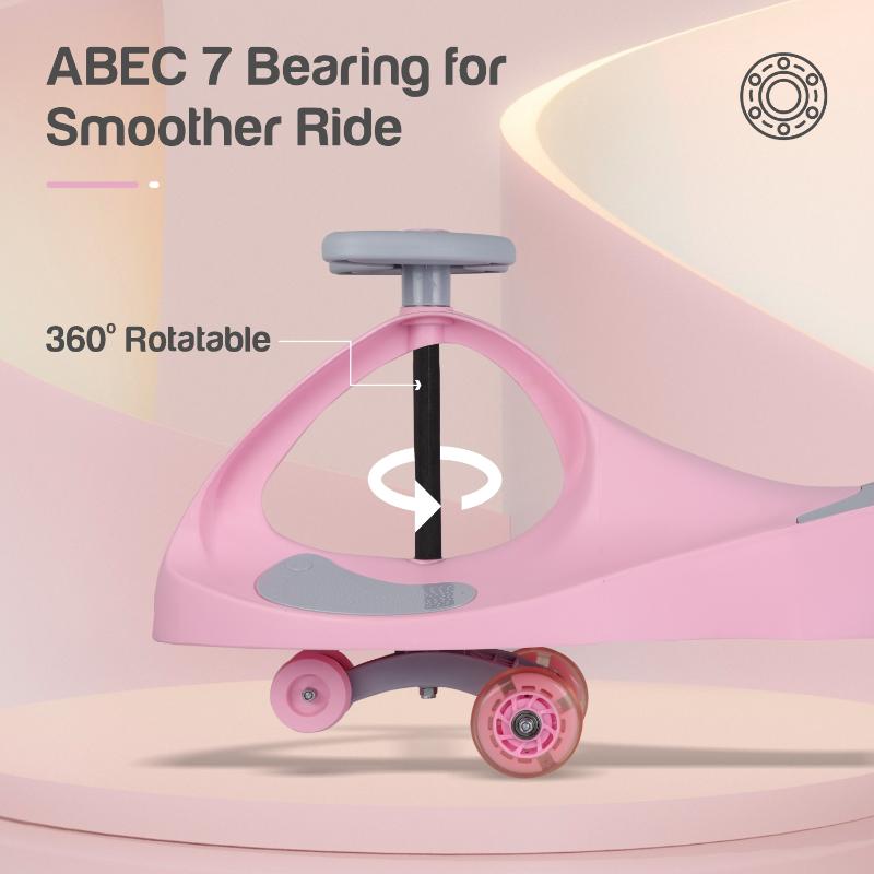 R For Rabbit Swing Car Iya Iya Ace Pink