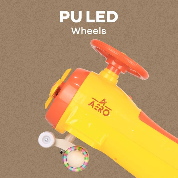 R For Rabbit Swing Car Iya Iya Aero Yellow Orange