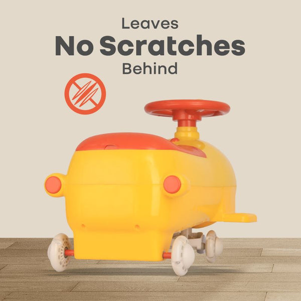 R For Rabbit Swing Car Iya Iya Aero Yellow Orange