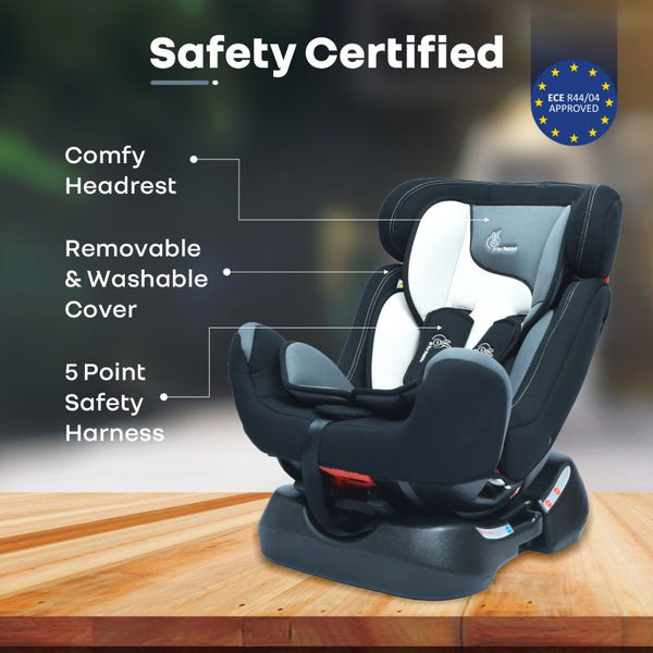 R For Rabbit Car Seat Jack N Jill Grand Black Multi