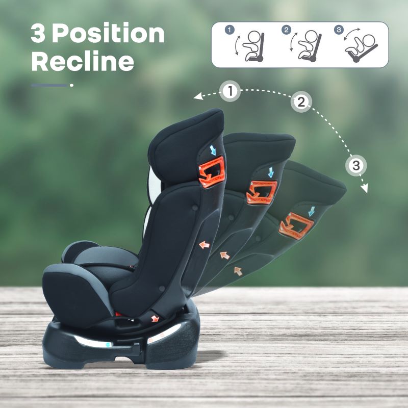R For Rabbit Car Seat Jack N Jill Grand Black Multi