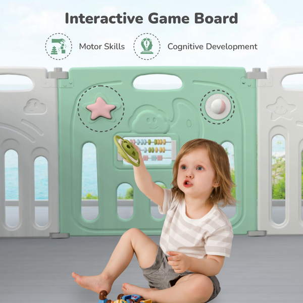 R For Rabbit Playmats Joyland Playpan Green White