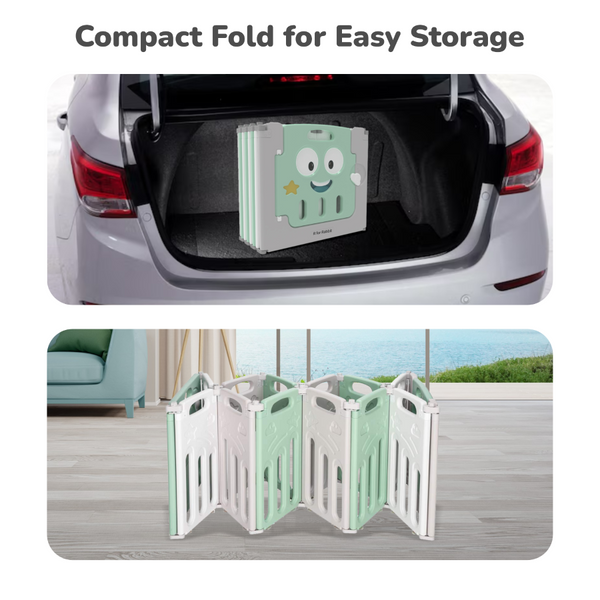 R For Rabbit Playmats Joyland Playpan Green White