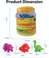 JurassiCount-Montessori Dinosaur Number Matching Set (20 pcs) 2 Years+