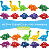 JurassiCount-Montessori Dinosaur Number Matching Set (20 pcs) 2 Years+