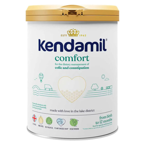 Kendamil Comfort Milk for Colic & Constipation – 0–12 Months, 800g