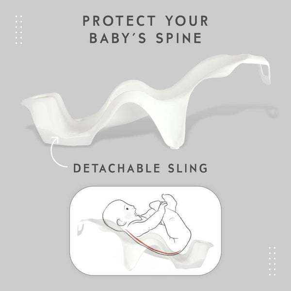 R For Rabbit Bath Tub Kiddie Kingdom Splash - With Seat Sling Green