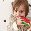 Oli & Carol Wally The Watermelon Natural Rubber Teether