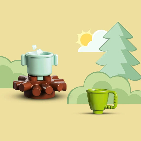 LEGO Duplo Family House On Wheels 2+ 39Pcs 10986