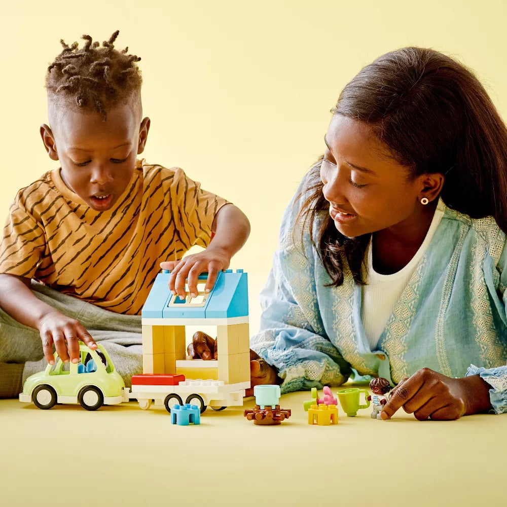 LEGO Duplo Family House On Wheels 2+ 39Pcs 10986