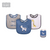Hudson Baby Drooler Bib, Pack of 3, Zebra