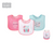 Hudson Baby Drooler Bib, Pack of 3, Pink Owl