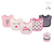 Little Treasure Cotton Interlock Bibs, Pack of 5, Hello Beautiful