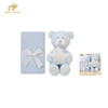 Bebe Favour Royal Bear Cuddly Toy & Baby Blanket Set – Sky