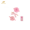 Baby Favour Floral Fancy Wide Headband (Pack Of 3) - Mix
