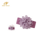 Baby Favour Floral Fancy Wide Headband - Violet