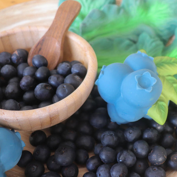Oli & Carol Jerry The Blueberry Natural Rubber Teether