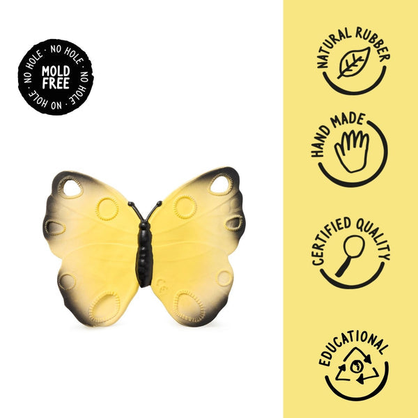 Oli & Carol Katia The Butterfly Natural Rubber Teether