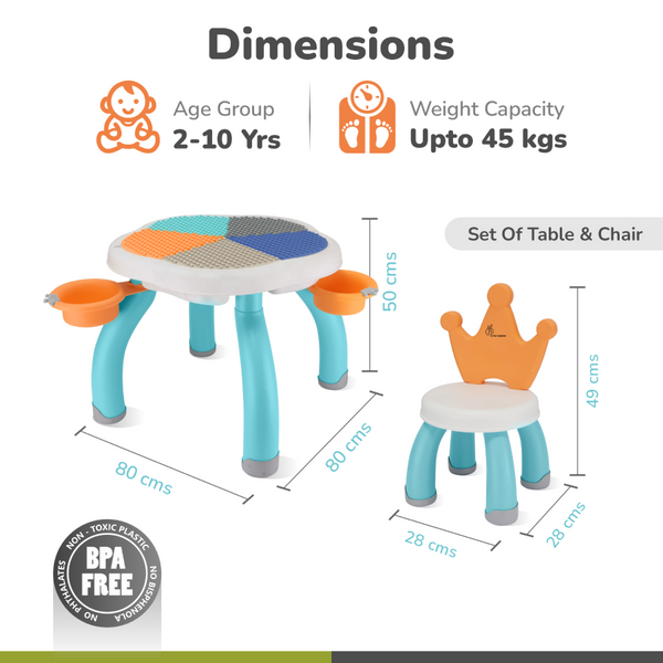 R For Rabbit Furniture Little Genius Regal Lake Blue Multi