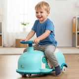 R for Rabbit Iya Iya Poppy 3-in-1 Kids Swing Car 2Y+ Lake Blue