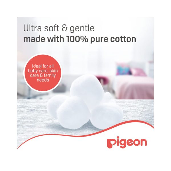 Pigeon Baby Cotton Balls (100 Pcs)