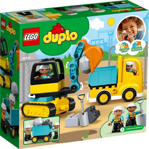LEGO Duplo Truck & Tracked Excavator 2+ 20Pcs 10931