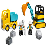 LEGO Duplo Truck & Tracked Excavator 2+ 20Pcs 10931