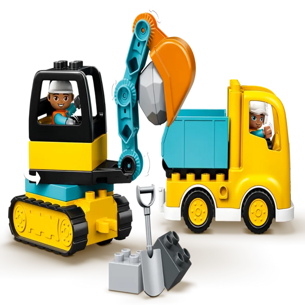 LEGO Duplo Truck & Tracked Excavator 2+ 20Pcs 10931