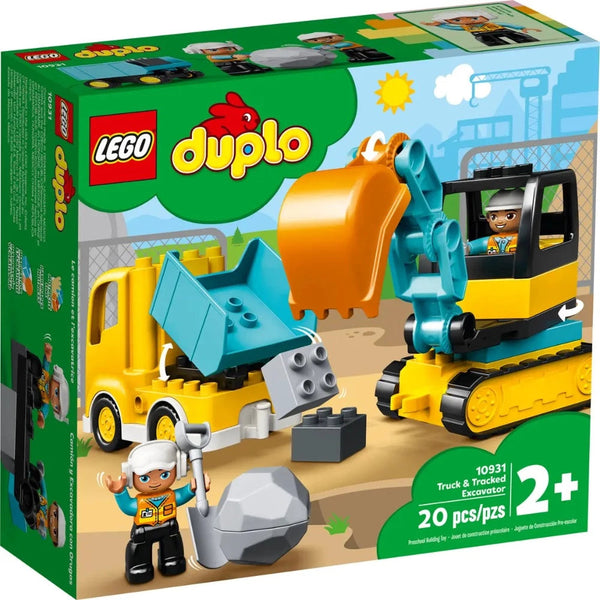 LEGO Duplo Truck & Tracked Excavator 2+ 20Pcs 10931