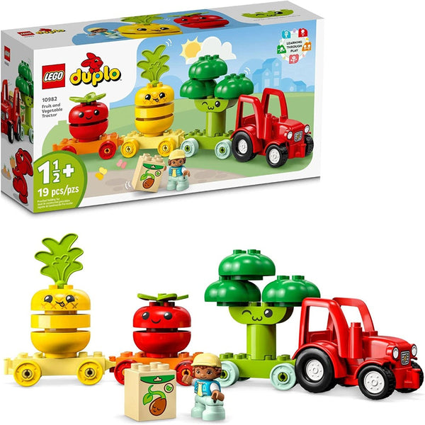 LEGO Duplo Fruit And Vegetable Tractor 1.5+ 19Pcs 10982