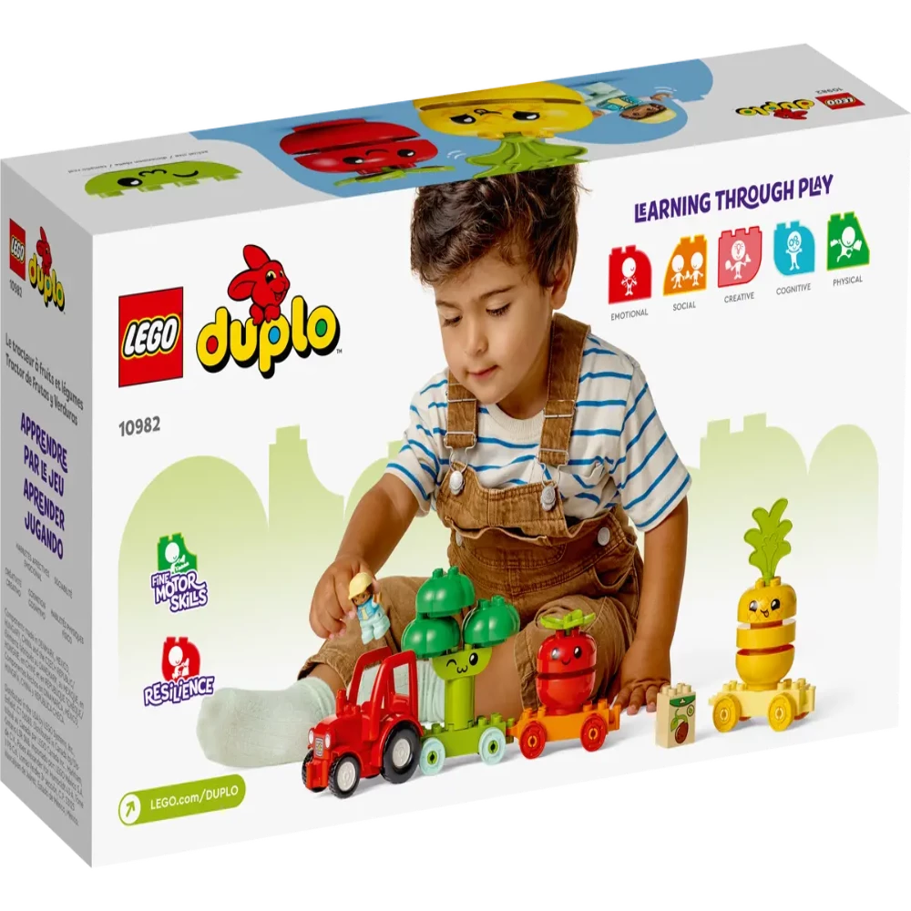 LEGO Duplo Fruit And Vegetable Tractor 1.5+ 19Pcs 10982