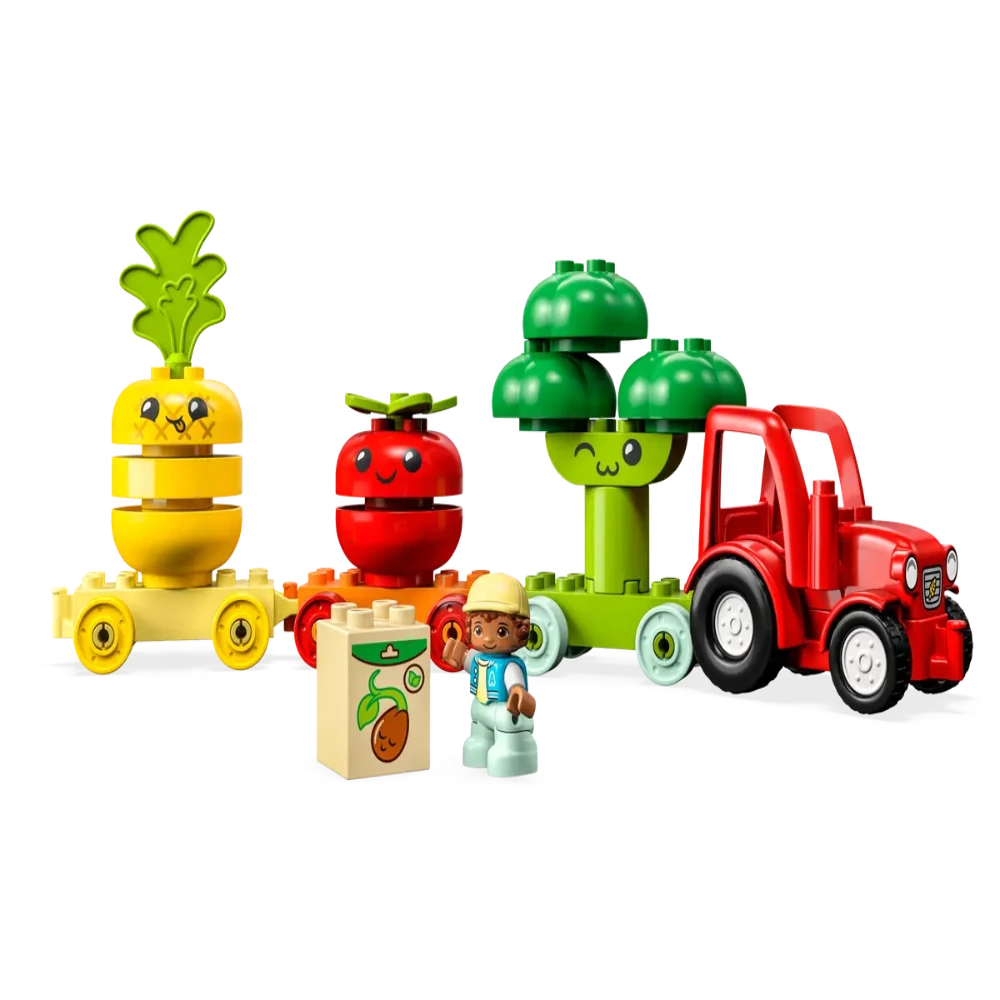 LEGO Duplo Fruit And Vegetable Tractor 1.5+ 19Pcs 10982
