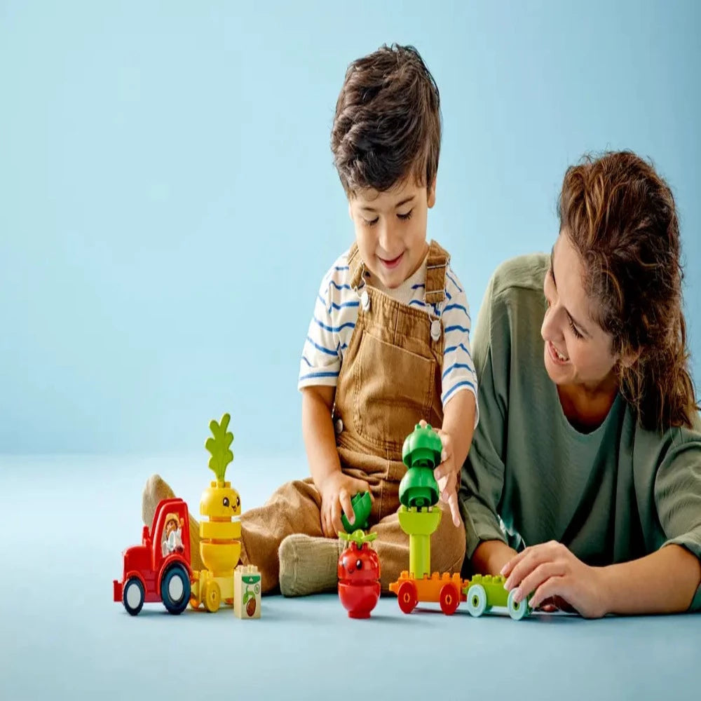 LEGO Duplo Fruit And Vegetable Tractor 1.5+ 19Pcs 10982
