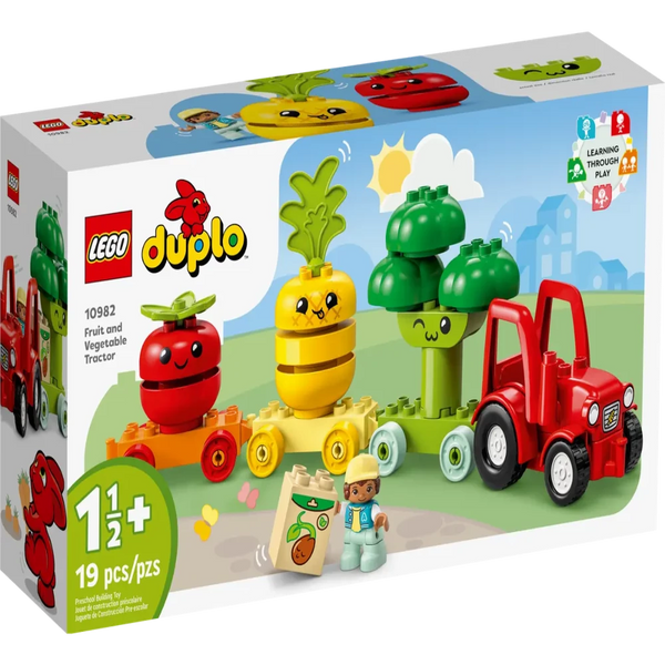LEGO Duplo Fruit And Vegetable Tractor 1.5+ 19Pcs 10982