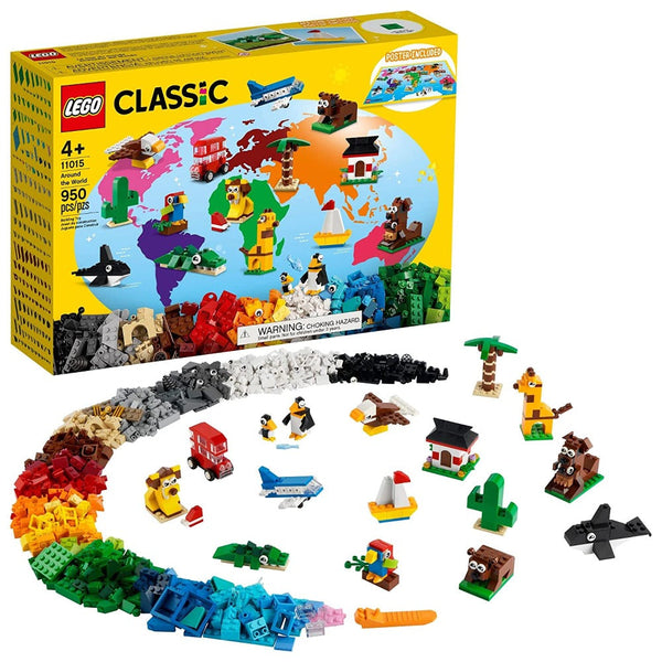LEGO Classic Around The World 4+ 950Pcs 11015