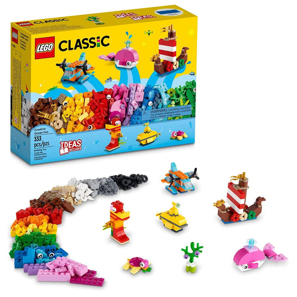 LEGO Classic Creative Ocean Fun 4+ 333Pcs 11018