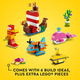 LEGO Classic Creative Ocean Fun 4+ 333Pcs 11018