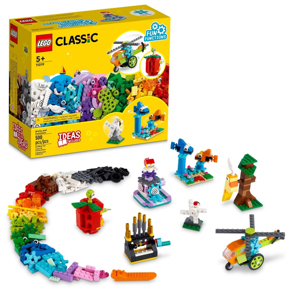 LEGO Classic Bricks And Functions 5+ 500Pcs 11019