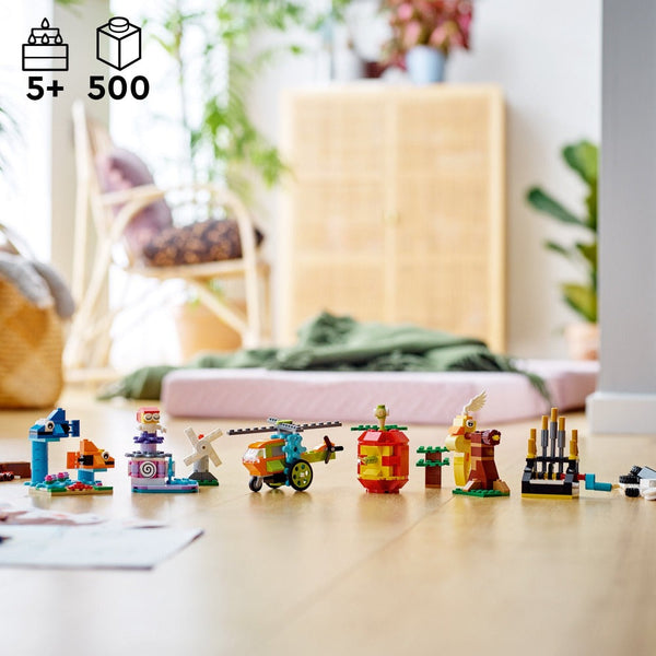 LEGO Classic Bricks And Functions 5+ 500Pcs 11019