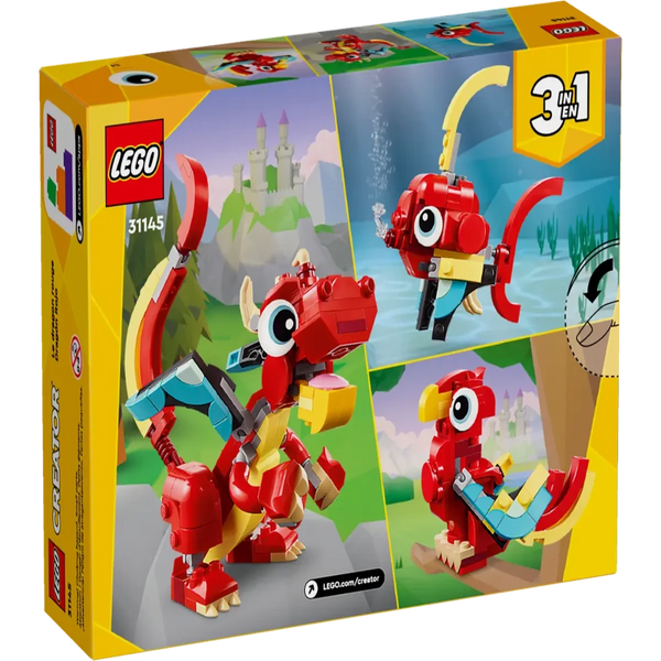 LEGO Creator Red Dragon 6+ 149Pcs 31145