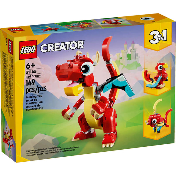 LEGO Creator Red Dragon 6+ 149Pcs 31145