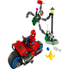 LEGO Marvel Motorcycle Chase: Spider-Man Vs. Doc Ock 6+ 77Pcs 76275